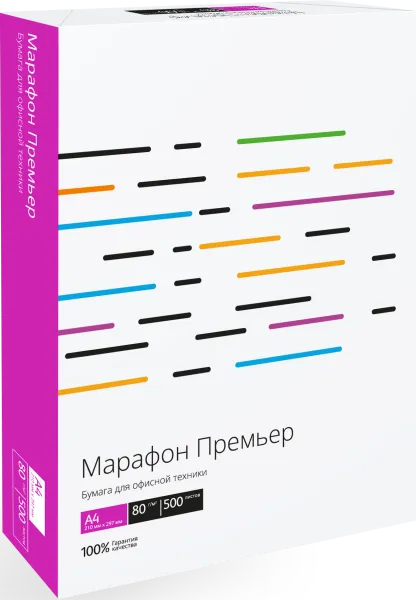 Бумага Technoevolab Марафон Премьер 80 г/м², A4 (500 листов) (арт. 450L91720)
