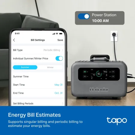 Умный сетевой фильтр TP-Link Tapo P110M (арт. Tapo P110M)