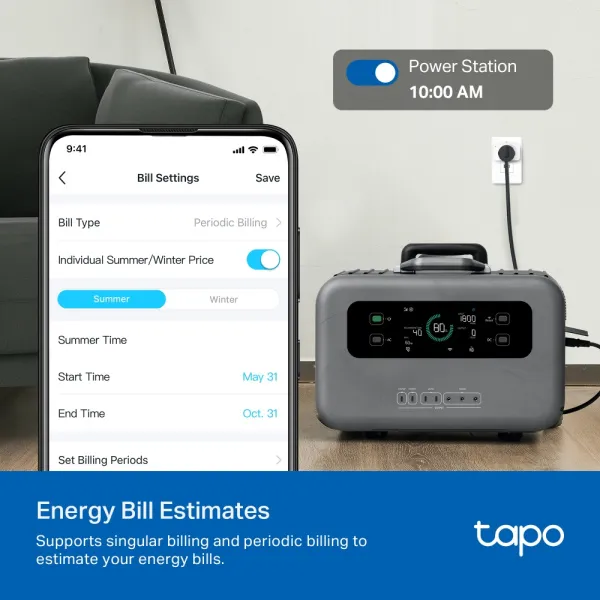 Умный сетевой фильтр TP-Link Tapo P110M (арт. Tapo P110M)