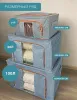 КОФР для хранения вещей ГЕЛЕОС Оксфорд тиффани, 50х40х33 см (66 л) (арт. К66-ТФ)