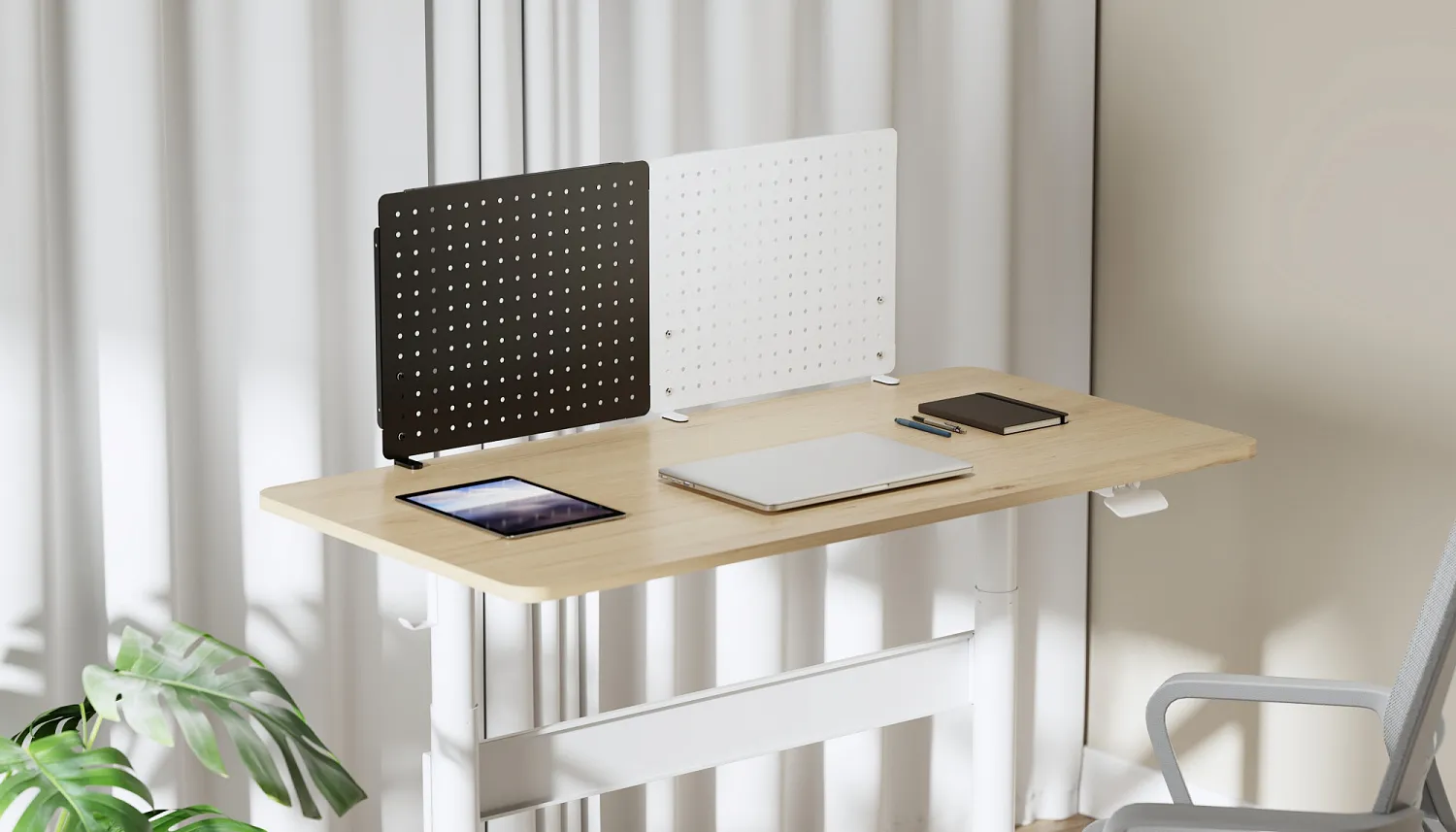 Органайзер Cactus (светло-серый/черный) (арт. CS-PEGB-LGYBK)