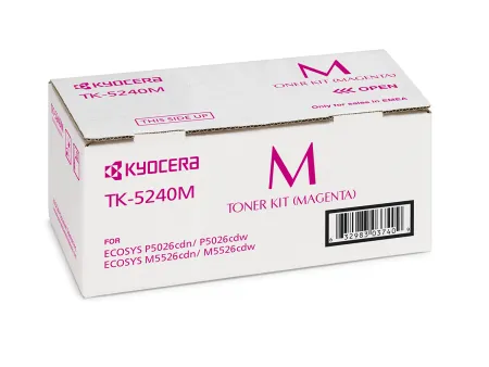 Оригинальный тонер-картридж Kyocera TK-5240M (пурпурный, 3000 стр.) (арт. 1T02R7BNL0)