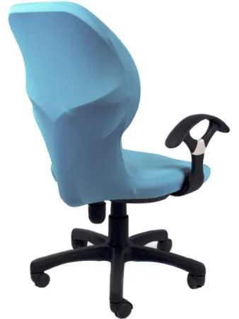 Чехол на компьютерное кресло и стул ГЕЛЕОС 716 (голубой) (арт. ГЧ00716)