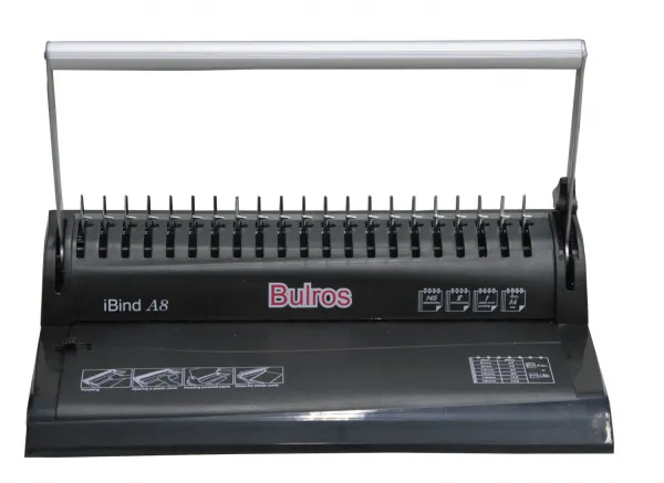 Переплетчик Bulros на пластиковую пружину Bulros A8 (арт. BB-D-PLB-A8__-not-not-Ma)