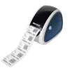 Термопринтер липких этикеток Mertech LP58 EVA RS232-USB White & blue (арт. 4584)