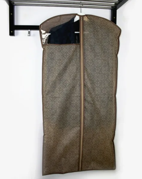 Чехол ГЕЛЕОС для хранения верхней одежды, «Миндаль» / Бежевый, 100х60 см (арт. МНД_07)