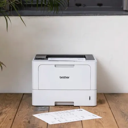 Принтер лазерный черно-белый Brother HL-L5210DN, A4, 48 стр./мин. (арт. HLL5210DNRE1)