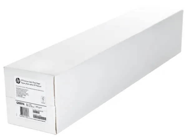 Фотобумага HP Premium Satin Photo Paper 240гр/м2, 1067 мм x 30.5 м (арт. Q8809A)