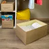 КОРОБ для хранения ГЕЛЕОС Коттон-30 (30х47х21 см) бежевый (арт. КОТТОН-30-БЖ)