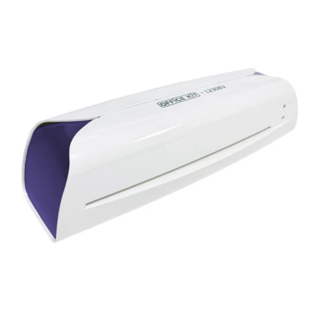 Ламинатор Office Kit L2308V, А4, 2 вала, 75-125 мкм, пластик, белый/сиреневый (арт. L2308V)