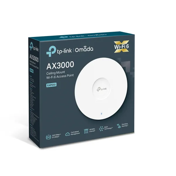 Точка доступа TP-Link EAP650 (арт. EAP650)