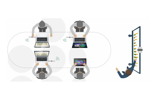 Адаптер беспроводной передачи контента Yealink VC200 (арт. WPP20)