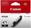 Оригинальный картридж Canon CLI-471 BK (чёрный, 7 мл.) (арт. 0400C001)
