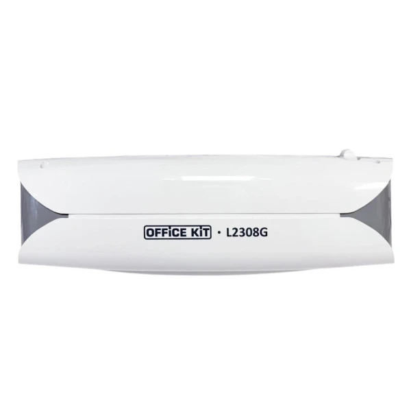 Ламинатор Office Kit L2308G, А4, 2 вала, 75-125 мкм, пластик, белый/серый (арт. L2308G)