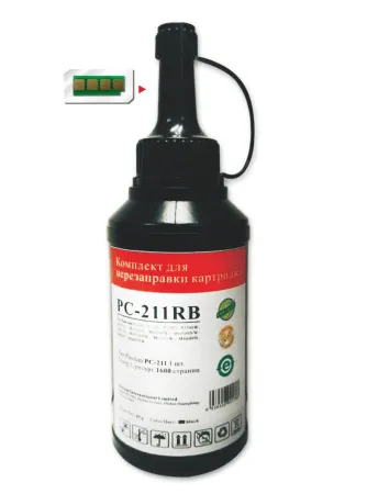 Заправочный комплект Pantum черный флакон (в комплекте чип) (арт. PC-211RB)