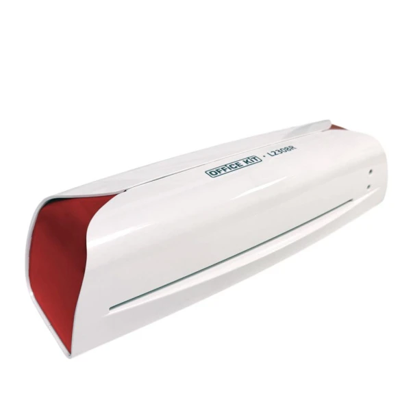 Ламинатор Office Kit L2308R, А4, 2 вала, 75-125 мкм, пластик, белый/красный (арт. L2308R)