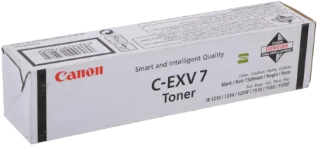 Оригинальный картридж Canon C-EXV 7 BK (чёрный) (арт. 7814A002)