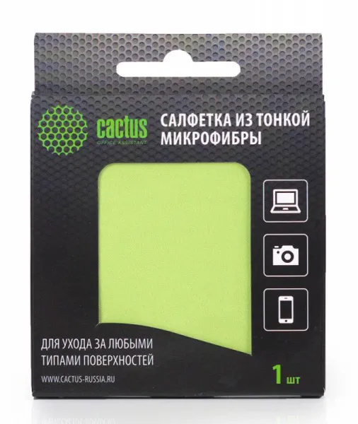 Салфетки Cactus универсальная 1шт 18x18см (арт. CS-MF01)