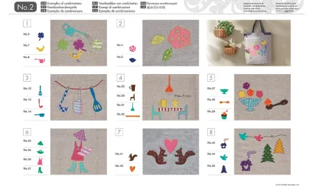 USB с дизайнами для аппликаций Brother CAUSB2 (арт. CAUSB2)