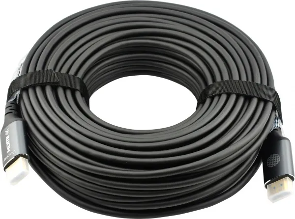 Кабель аудио-видео Cactus (HDMI (m)/HDMI (m), 30м., черный) (арт. CS-HDMI-AOC-2-30)