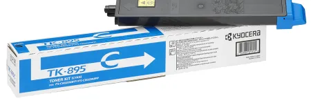 Оригинальный тонер-картридж Kyocera TK-895C (голубой, 6000 стр.) (арт. 1T02K0CNL0)