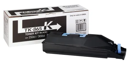 Оригинальный тонер-картридж Kyocera TK-865K (чёрный, 20000 стр.) (арт. 1T02JZ0EU0)