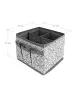 Органайзер ГЕЛЕОС для хранения, «Грей» / Серый, 15х15х12 см (арт. ГРЕ-11)