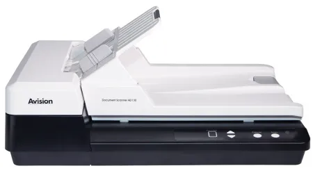 Сканер документов Avision AD130 с планшетным модулем. Нагрузка 4000 страниц в день (арт. 000-0875F-02G)