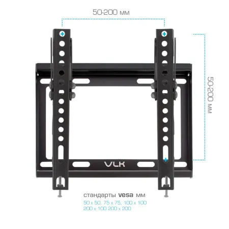 Кронштейн VLK TRENTO-36 чёрный для TV 15-48″ (арт. 51016)