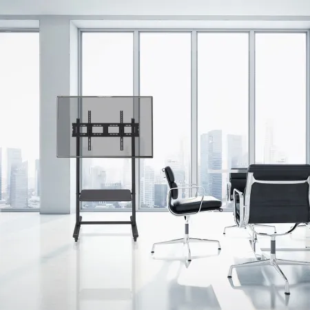 Мобильная стойка VLK TRENTO STAND-G чёрный для TV 32-70″ (арт. 90163)