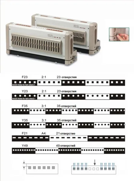 Блок перфорационный сменный Bulros Y49 (арт. BB-P-UnB-Y49_-___-___-Pa)