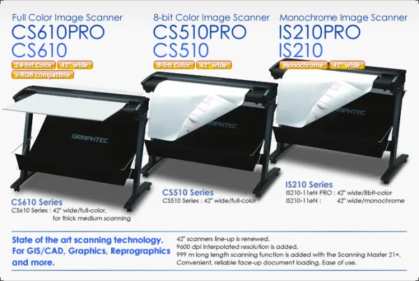 Широкоформатный сканер Graphtec CS610-11EN-PRO