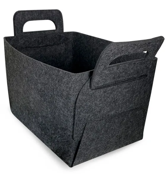 Короб ГЕЛЕОС Войлок (25х18х15 (M), темно-серый) (арт. ВЛК-ТМ)