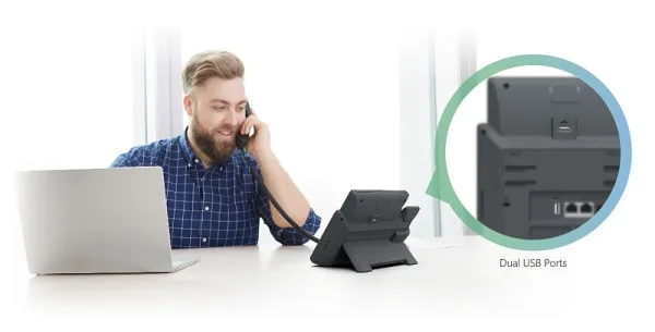 Настольный телефон Yealink SIP-T43U (арт. SIP-T43U)