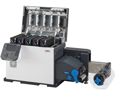 Цветной принтер этикеток OKI Pro1050 (CMYK+White) (арт. 46672103)