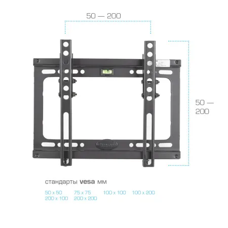 Кронштейн Kromax IDEAL-6 (чёрный) (арт. 26006)