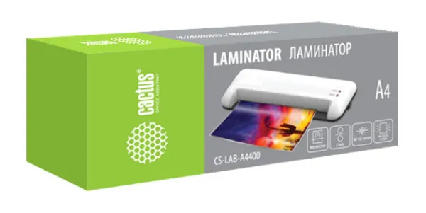 Ламинатор Cactus A4, 80-125мкм (арт. CS-LAB-A4400)