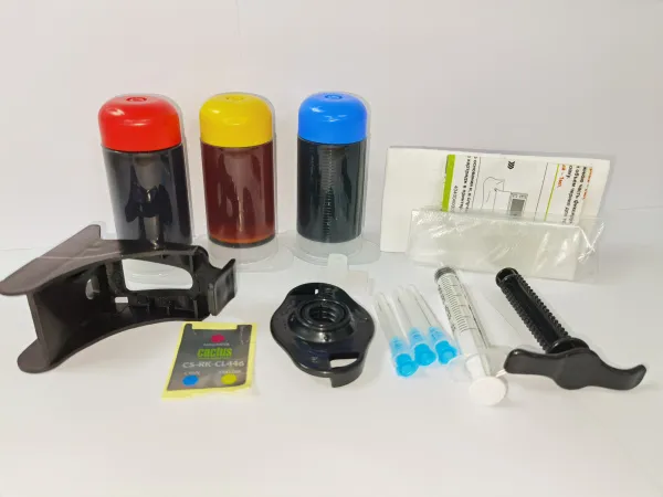 Заправочный набор Cactus многоцветный (3x30 мл.) (арт. CS-RK-3YM60)