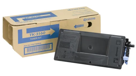 Оригинальный тонер-картридж Kyocera TK-3160 (чёрный, 12500 стр.) (арт. 1T02T90NL1)