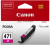 Оригинальный картридж Canon CLI-471 M (пурпурный, 7 мл.) (арт. 0402C001)