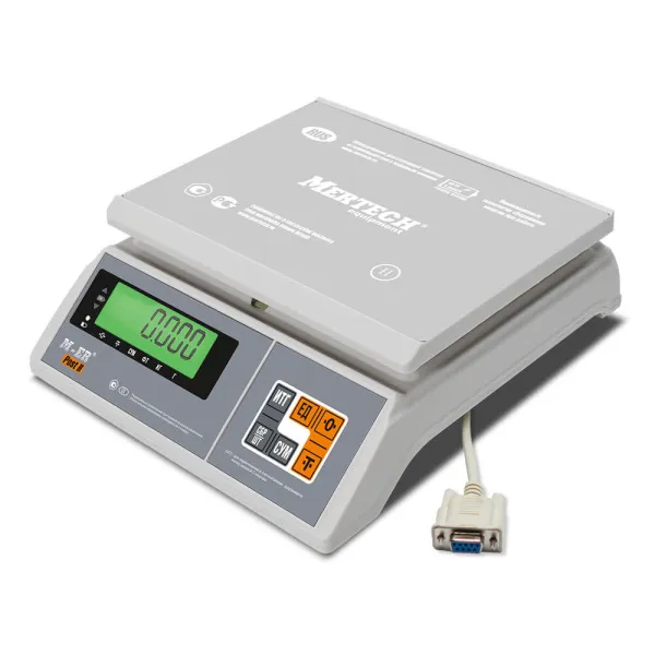 Фасовочные напольные весы Mertech M-ER 326 AFU-3.01 ″Post II″ LCD RS-232 (арт. 3096)