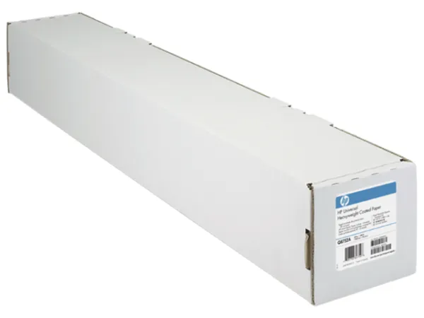 Бумага HP Universal Heavyweight Coated Paper 131 гр/м2, 1067 мм x 30,5 м (арт. Q1414B)