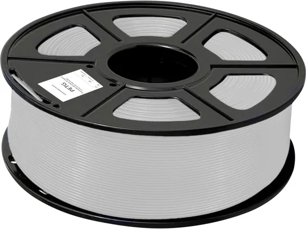 Пластик для принтера Cactus (PETG, d1.75мм, 1кг, L316м, серебро) (арт. CS-3D-PETG-1KG-SILVE)