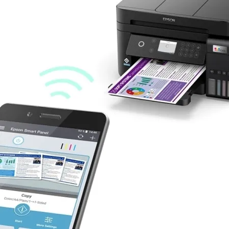 Струйное цветное МФУ Epson EcoTank L6270 (Принтер / Копир / Сканер). Формат: A4 (арт. C11CJ61405)