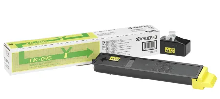 Оригинальный тонер-картридж Kyocera TK-895Y (жёлтый, 6000 стр.) (арт. 1T02K0ANL0)