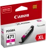 Оригинальный картридж Canon CLI-471XL M (пурпурный, увеличенной ёмкости 11 мл.) (арт. 0348C001)