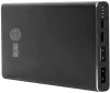 Мобильный аккумулятор Cactus 10000mAh, 2.1A, 2xUSB, черный (арт. CS-PBFSJT-10000)