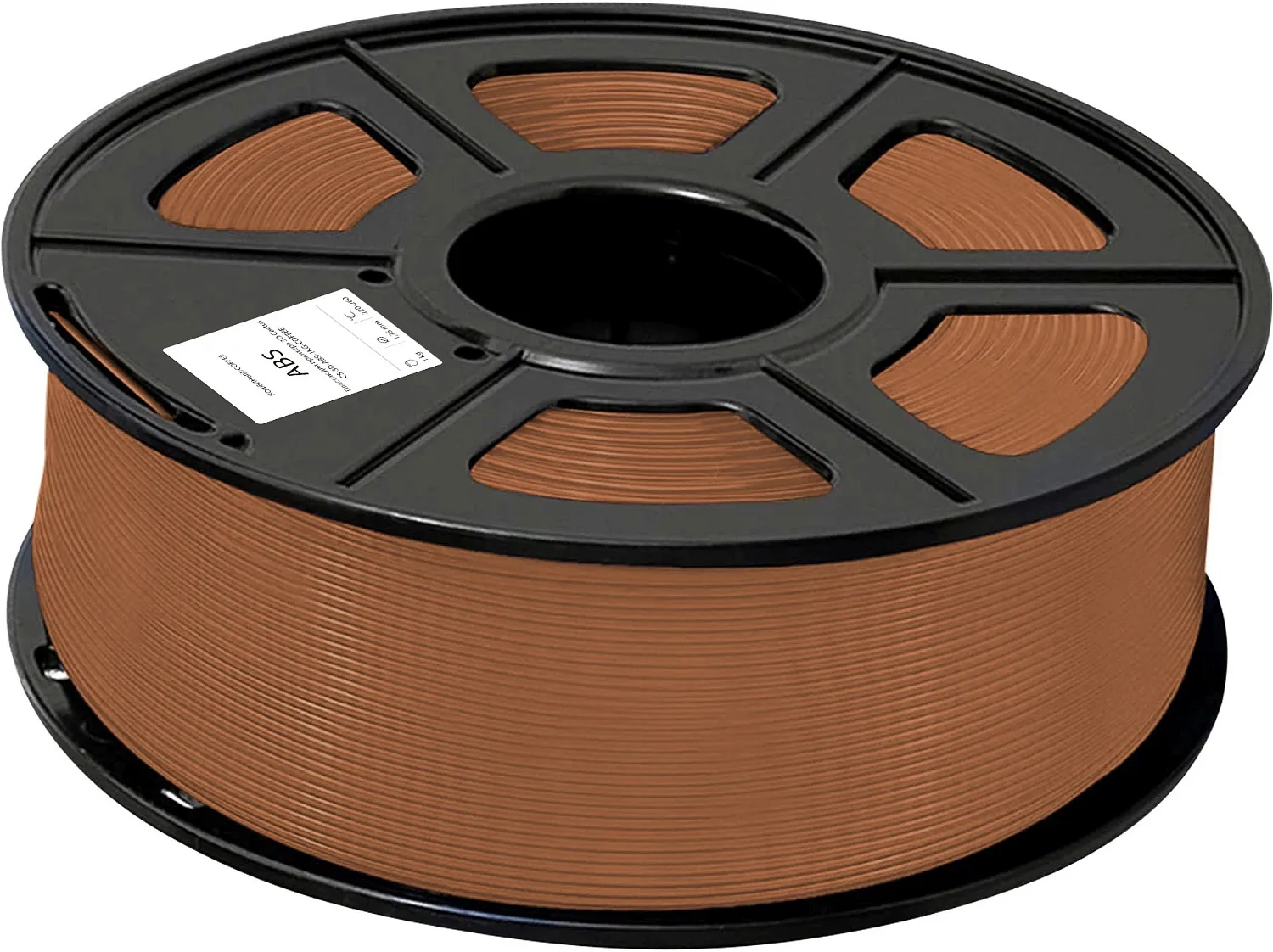 Пластик для принтера Cactus (ABS, d1.75мм, 1кг, L386м) (арт. CS-3D-ABS-1KG-COFFEE)