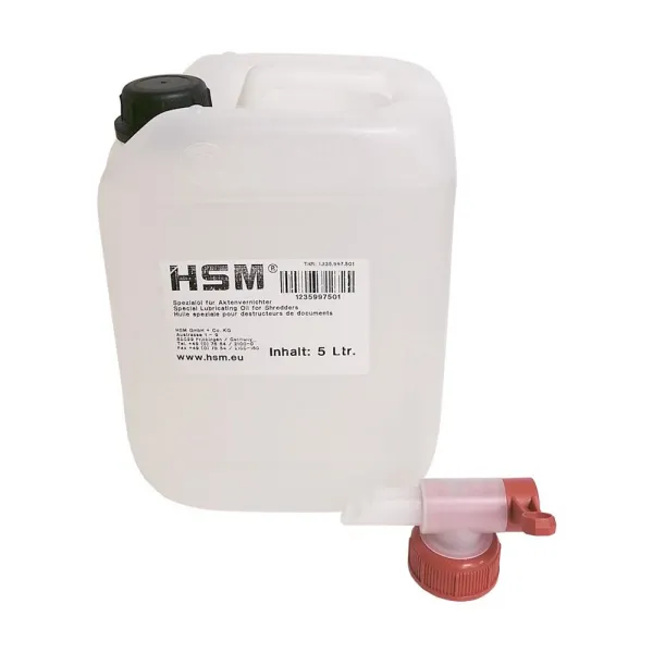 Масло для уничтожителей HSM 5 л (арт. 1.235.997.501)