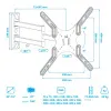 Кронштейн VLK TRENTO-18 чёрный для TV 20-55″ (арт. 51035)